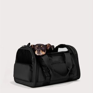 Dagne Dover Black Pet Carrier Travel Bag